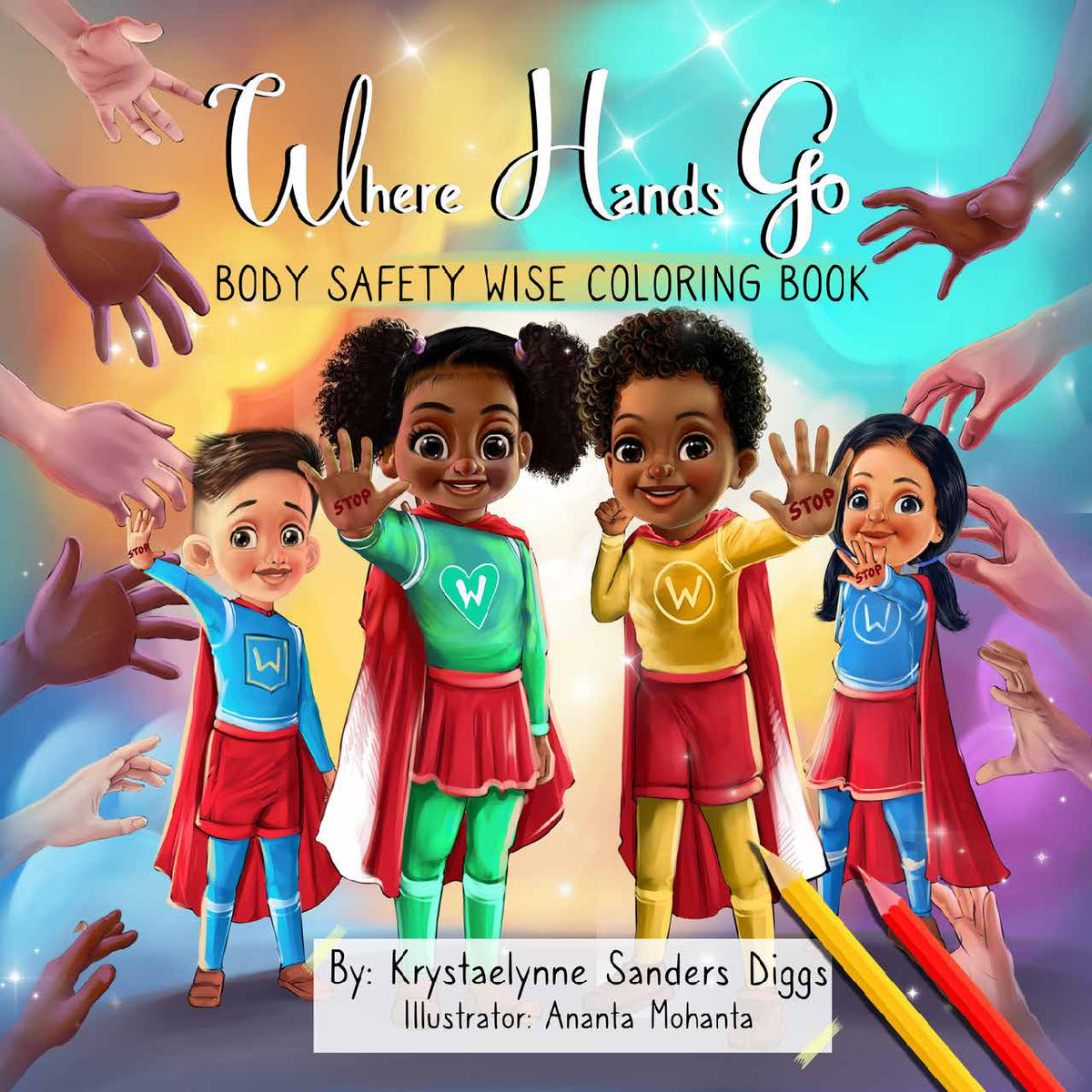 Body Safety Wise (Coloring Book) - Author Krystaelynne Sanders Diggs [Body Safety]