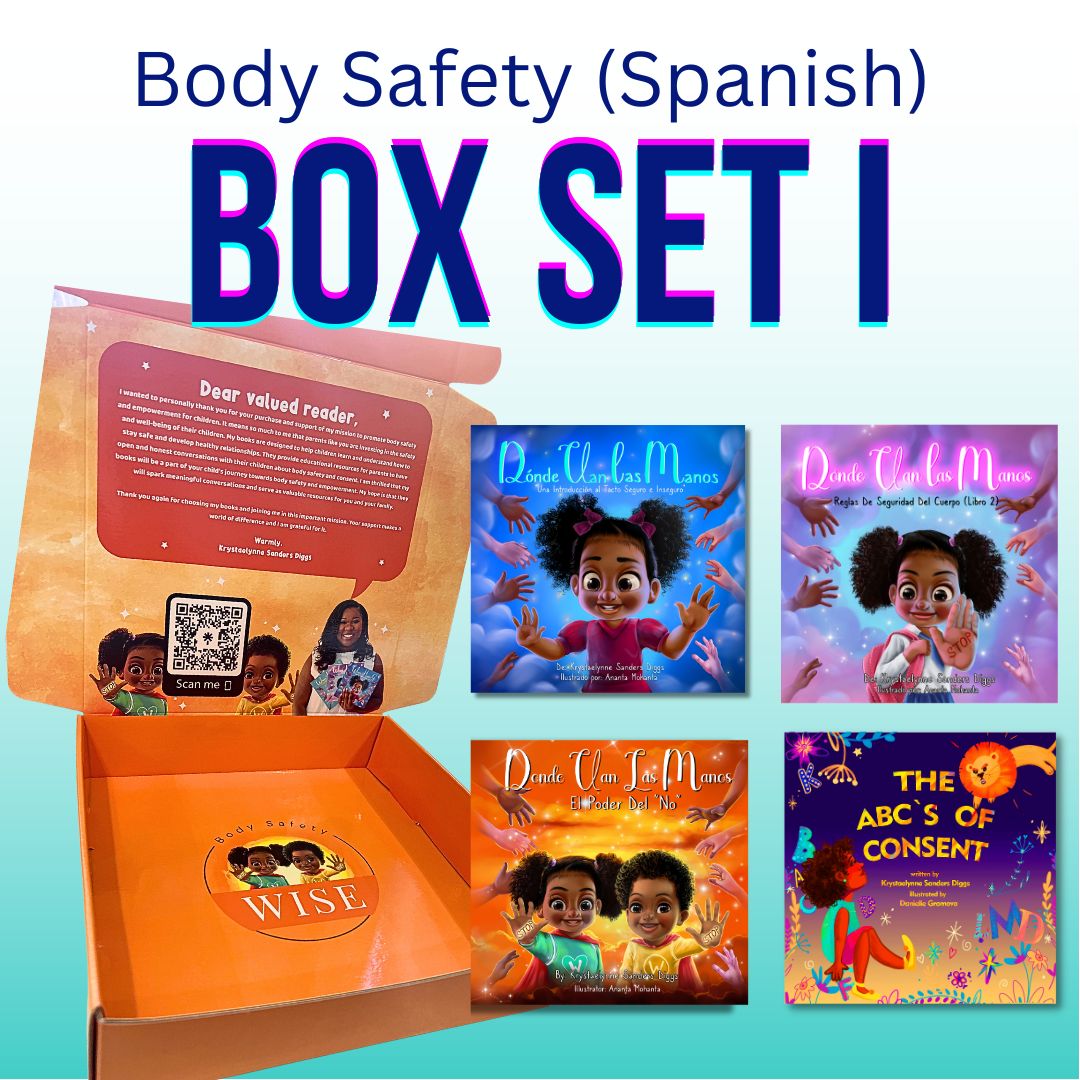 Body Safety Box Set I:  Book Set (SPANISH) - Author Krystaelynne Sanders Diggs [Body Safety]