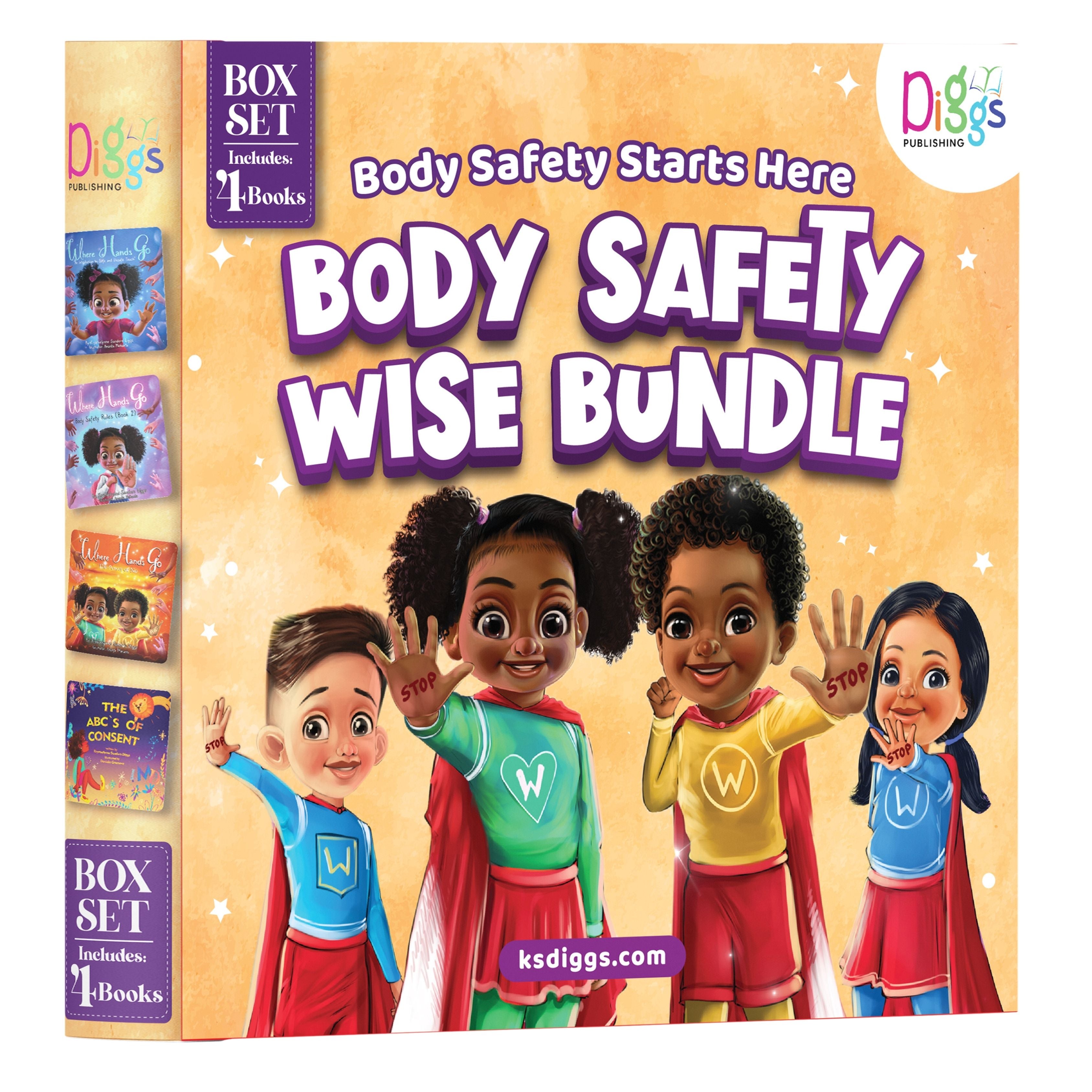 Body Safety Wise Box Set I: Four Book Set