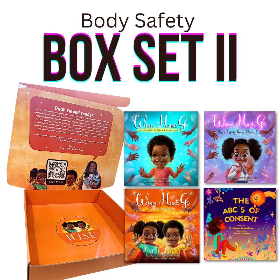 Body Safety Box Set II Four Book Set Author Krystaelynne Sanders body-safety-box-set-ii-four-book-set-author-krystaelynne-sanders