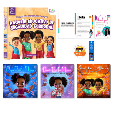 Body Safety Wise Box Set I:  Three Book Set (SPANISH)