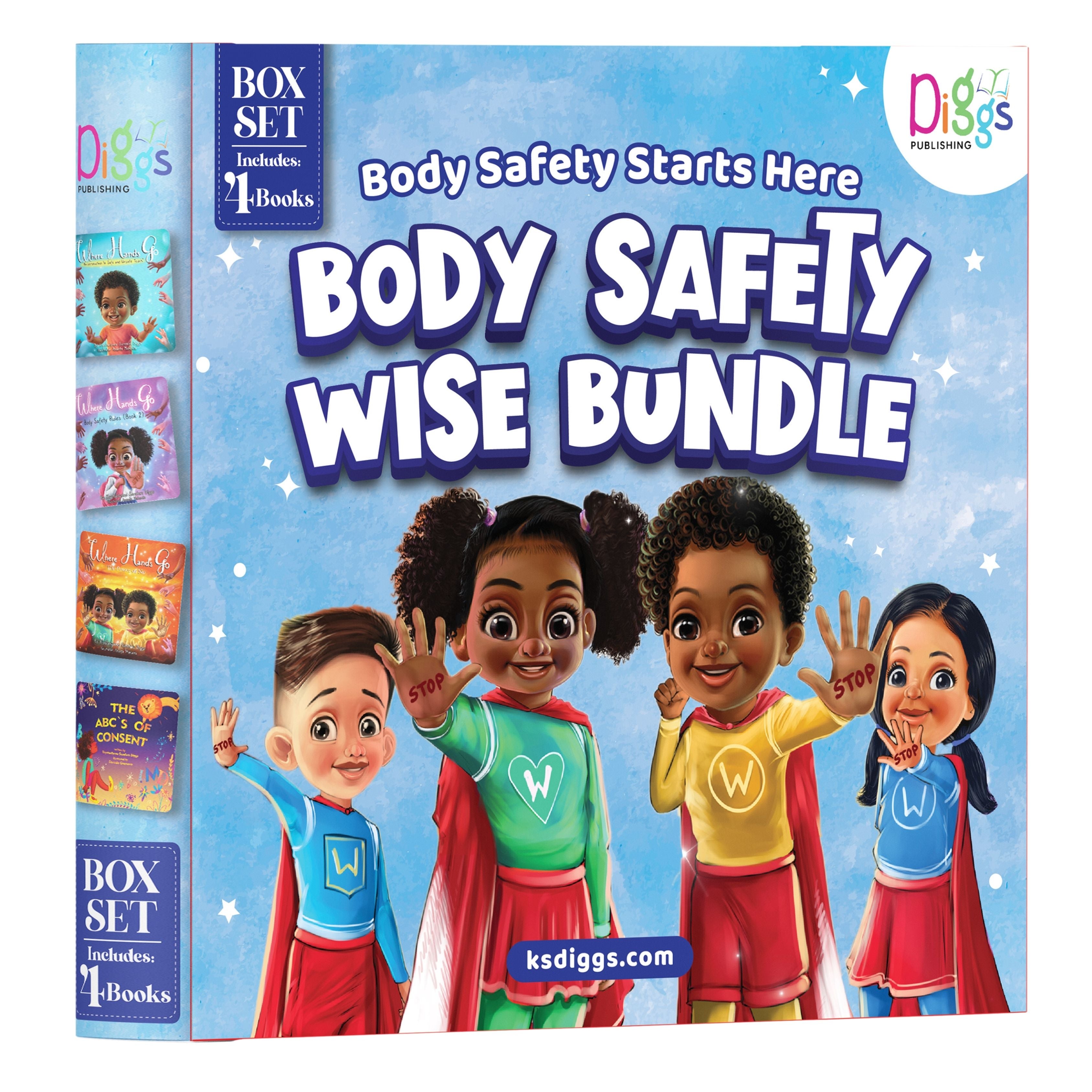 Body Safety Wise Box Set II: Four Book Set - Children's Books About Body Safety