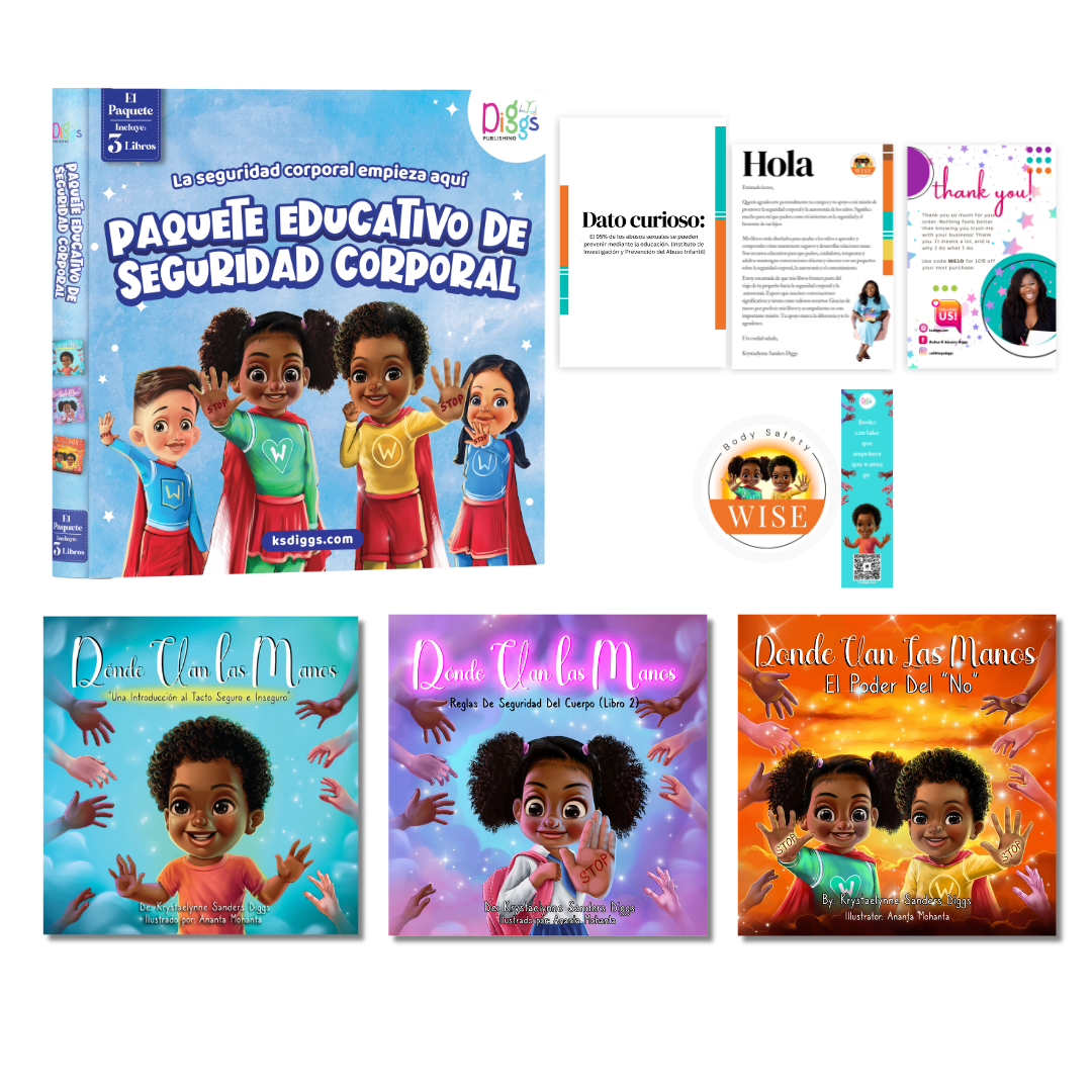 Body Safety Wise Box Set II: Three Book Set (SPANISH)