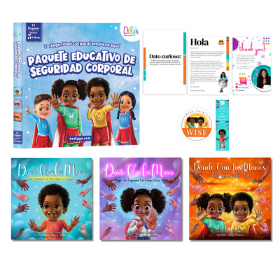 Body Safety Wise Box Set II: Three Book Set (SPANISH)
