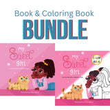 My Sweet Girl Book & Coloring Book Bundle - Author Krystaelynne Sanders Diggs [Body Safety]