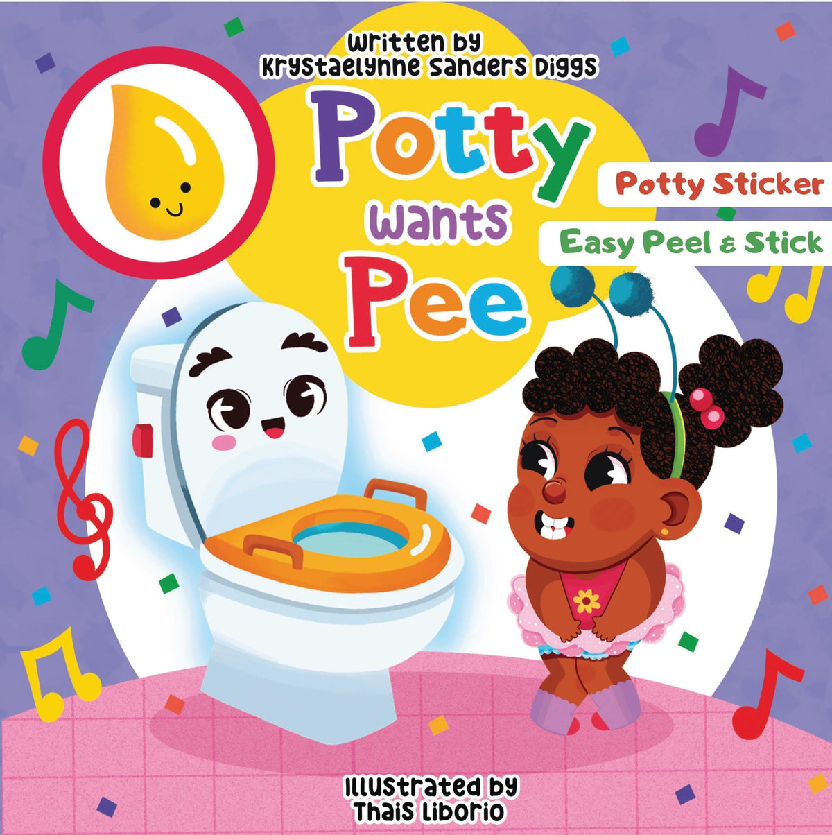 Potty Training Bundle: Two Book Set - Author Krystaelynne Sanders Diggs [Body Safety]